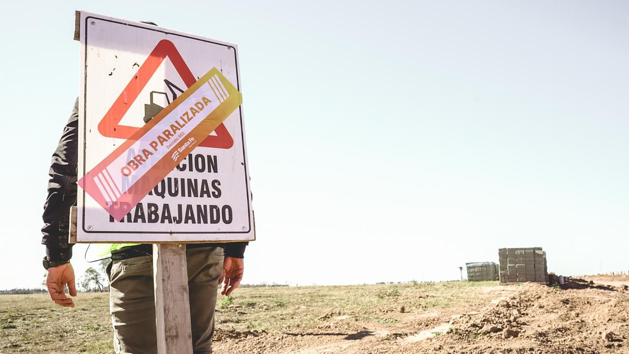 Provincia suspende obras en cuatro loteos del departamento Rosario